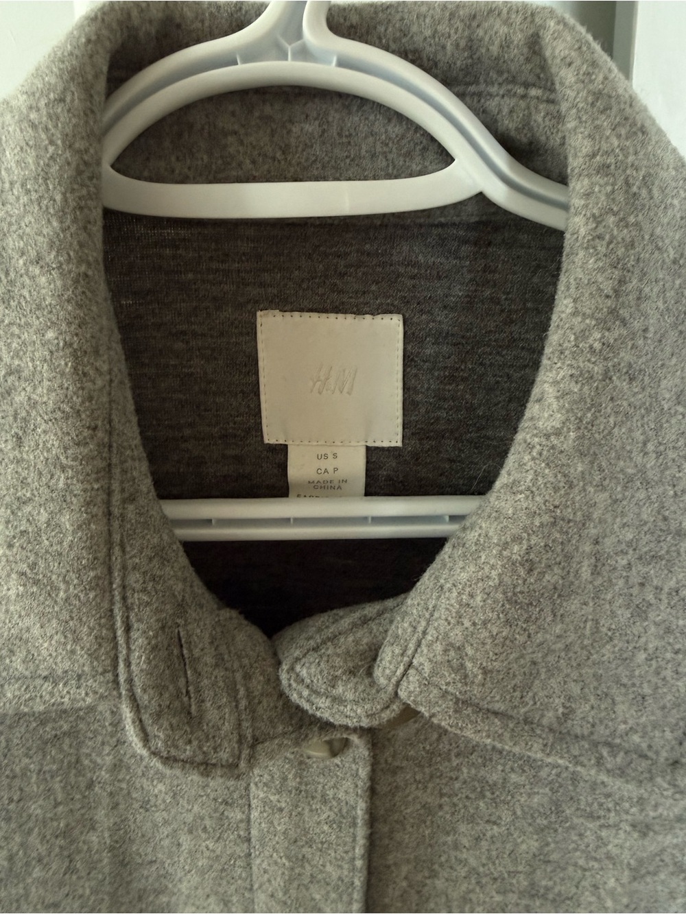 H&M Grey Overshirt Jacket - Picture 2 of 3